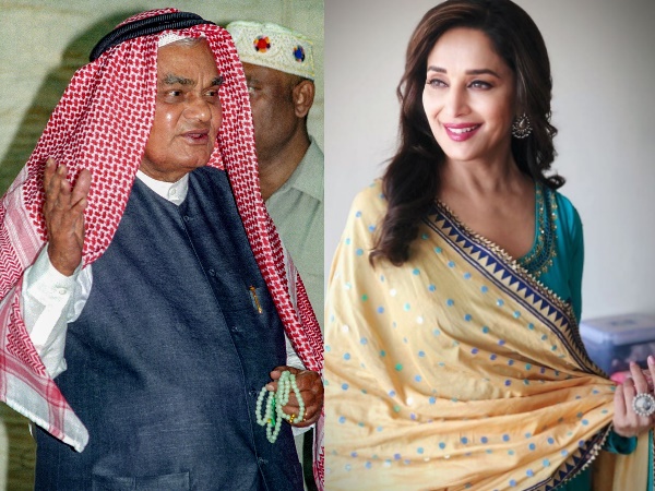 Atal Bihari Vajpayee, Madhuri Dixit Atal Bihari Vajpayee, Madhuri Dixit