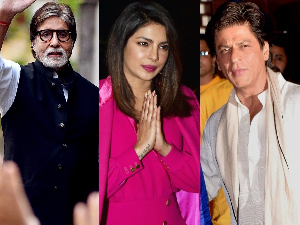 Shah Rukh Khan, Priyanka Chopra, Amitabh Bachchan Shah Rukh Khan, Priyanka Chopra, Amitabh Bachchan
