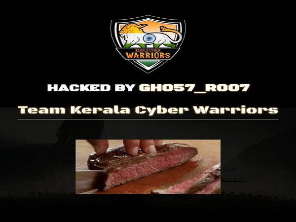 kerala floods: abhm website hacked, putting up Spicy Nadan Beef Curry recipe kerala floods: abhm website hacked, putting up Spicy Nadan Beef Curry recipe