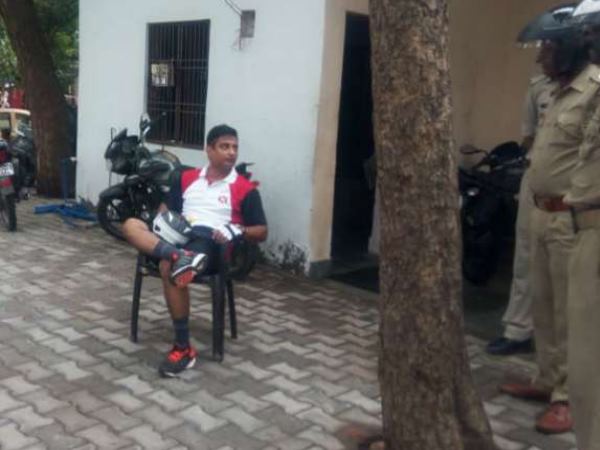 different style of agra SP amit pathak different style of agra SP amit pathak