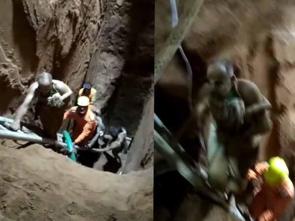 खोदा गया 40 फीट का गड्ढा