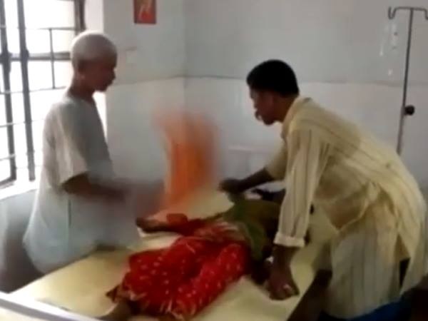 महिला को सांप ने काटा, परिजनों ने बुलाए तांत्रिक
