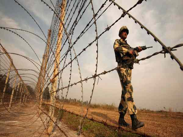 Pakistan made arms and weapons and helipad border of India Pakistan made arms and weapons and helipad border of India