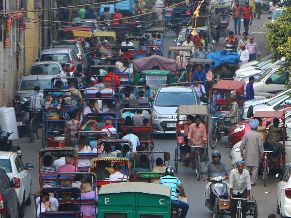 Soon, in Chandni Chowk, only cycle e-rickshaws and pedestrians to be allowed Soon, in Chandni Chowk, only cycle e-rickshaws and pedestrians to be allowed