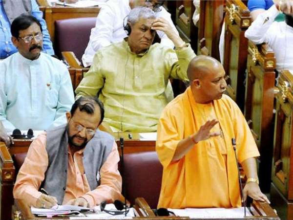 uproar in up assembly monsoon session over cm yogi snake scorpion remark on opposition uproar in up assembly monsoon session over cm yogi snake scorpion remark on opposition
