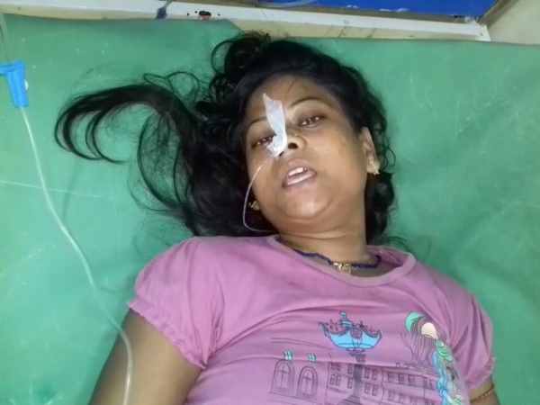 husband shot his wife severely injured in Farrukhabad husband shot his wife severely injured in Farrukhabad