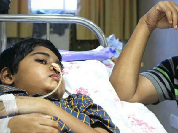 8 साल के इबेनेजर को है ब्रेन ट्यूमर, इलाज के लिए नहीं है पैसे, कीजिए मदद 8 साल के इबेनेजर को है ब्रेन ट्यूमर, इलाज के लिए नहीं है पैसे, कीजिए मदद