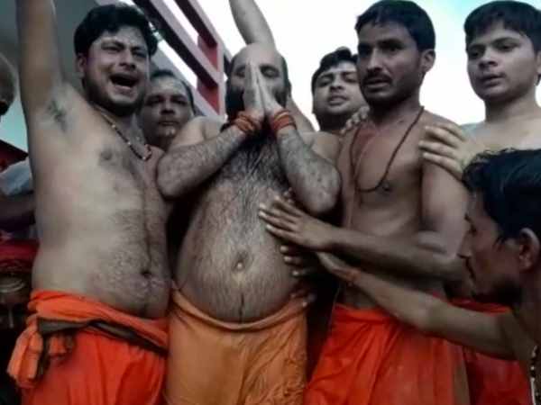 mauni maharaj broke samadhi after 3 days in amethi mauni maharaj broke samadhi after 3 days in amethi
