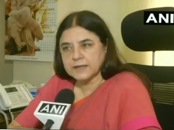 मैं इससे दुखी भी हूं और चकित भी: मेनका