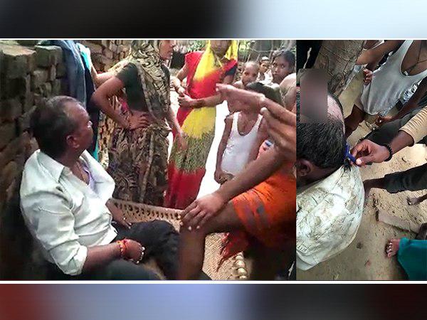 villager beat the young man in lucknow villager beat the young man in lucknow