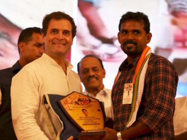राहुल गांधी ने मछुआरों से किया वादा