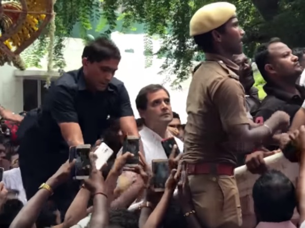 पुलिस राहुल गांधी उपलब्ध करायी अतरिक्त सुरक्षा