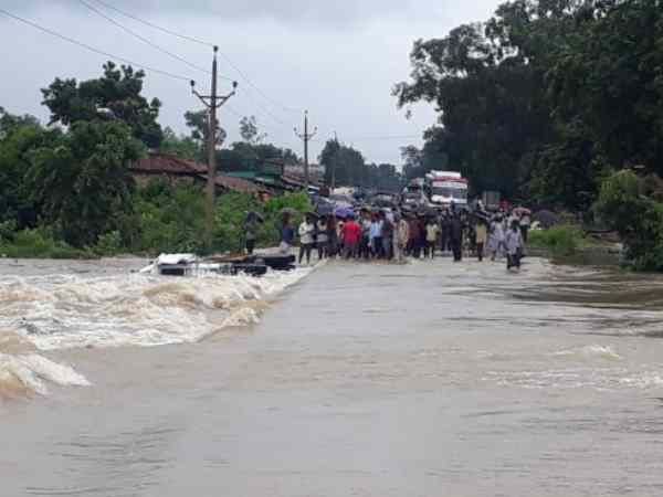 heavy rain lashes in Chhattisgarh city heavy rain lashes in Chhattisgarh city