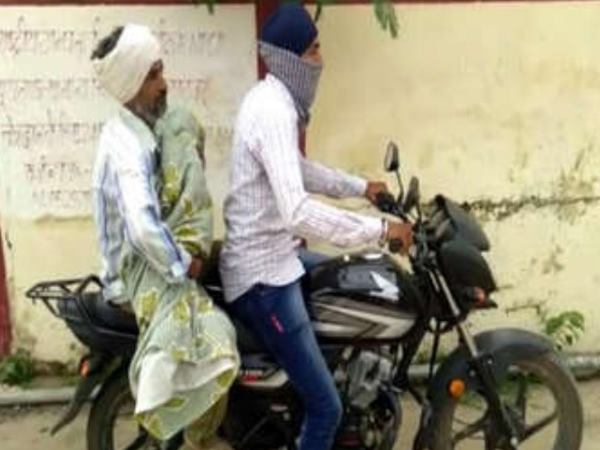 alwar parents compell to bring its daughters deadbody on bike alwar parents compell to bring its daughters deadbody on bike