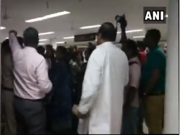 Trinamool Congress MP and MLA delegation detained at Silchar airport Trinamool Congress MP and MLA delegation detained at Silchar airport