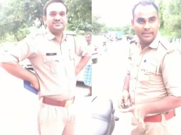 पुलिसवालों ने दी थाने ले जाने की धमकी