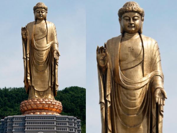 चीन का Spring Temple Buddha स्टैचू