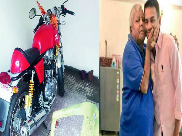 बुलेट राजा बने लालू के बेटे