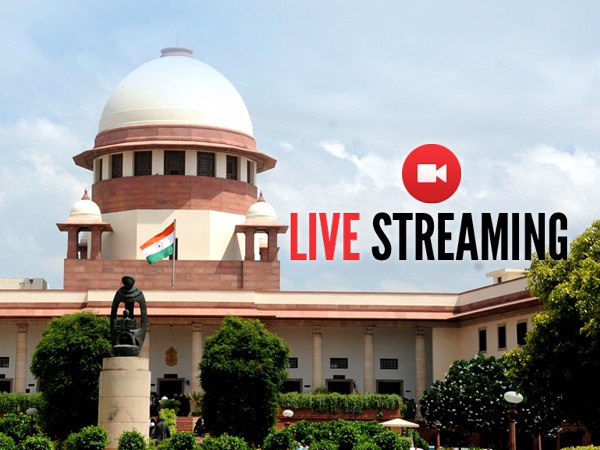 Supreme Court allows live streaming of court proceedings, says, it will start from the Supreme Court Supreme Court allows live streaming of court proceedings, says, it will start from the Supreme Court