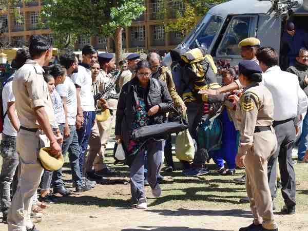 672 people have been rescued in Himachal pradesh by rain devastation 672 people have been rescued in Himachal pradesh by rain devastation