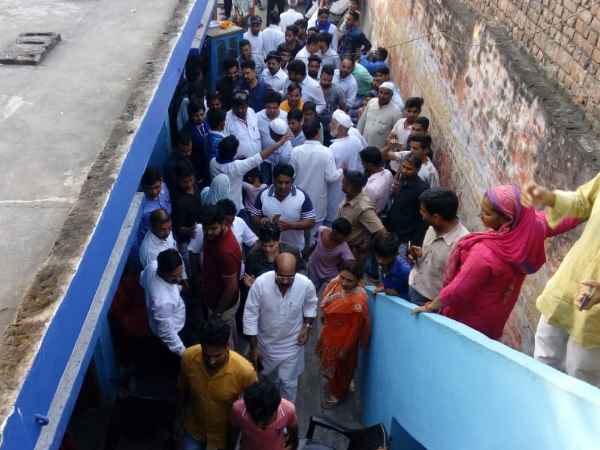 दलितों के साथ मुस्लिमों ने भी की मुलाकात