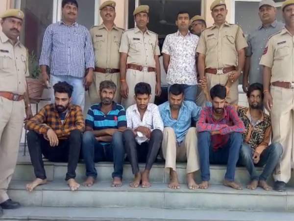 ajmer police arrested 9 thieves with 9 stolen vehicles ajmer police arrested 9 thieves with 9 stolen vehicles