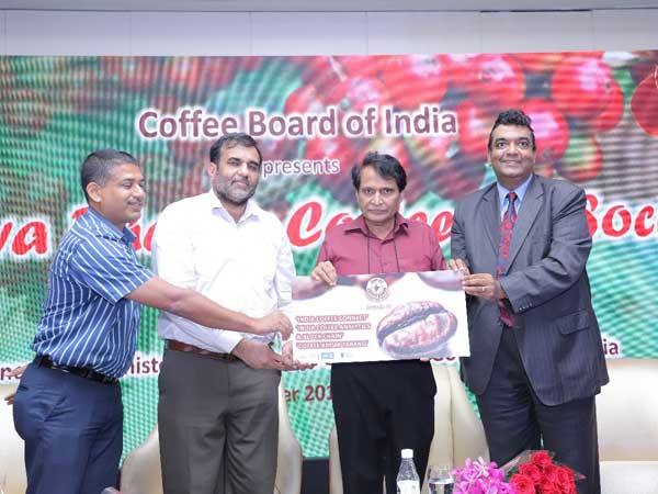 Suresh Prabhu launched Coffee Connect app for digital initiatives to benefit coffee stakeholders Suresh Prabhu launched Coffee Connect app for digital initiatives to benefit coffee stakeholders