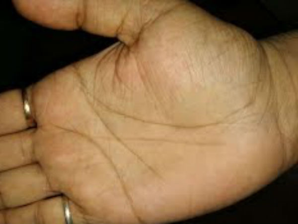शुक्र पर्वत का नकारात्मक पक्ष