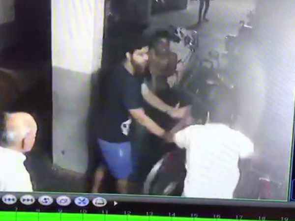 trader beat the watchman, Incident incarceration in CCTV trader beat the watchman, Incident incarceration in CCTV