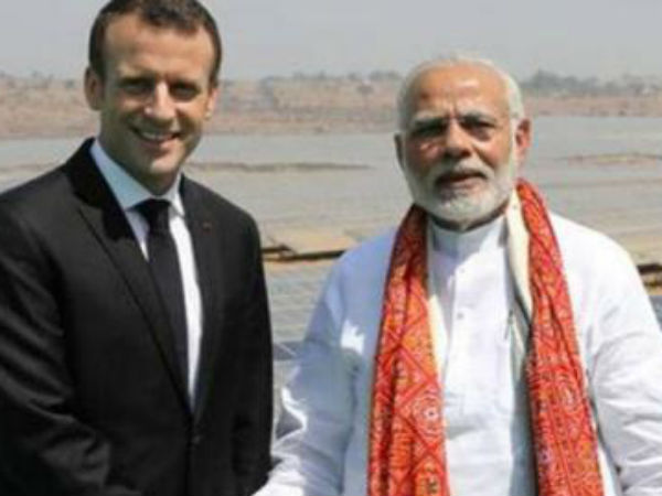 PM मोदी और इमैनुएल मैंक्रो बने 'चैंपियंस ऑफ द अर्थ