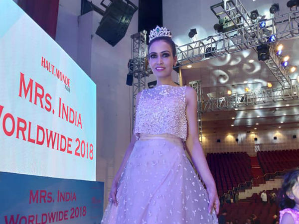 मिसेज इंडिया वर्ल्ड वाइड 2018 प्रतियोगिता