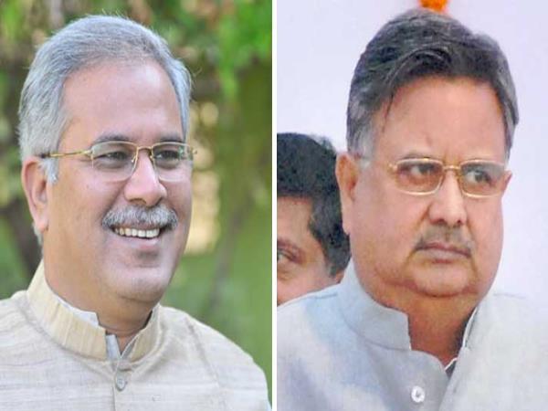 मुख्यमंत्री भूपेश बघेल के निशाने पर पूर्व सीएम रमन सिंह