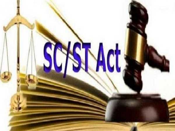 fir lodged against bjp workers in sc st act fir lodged against bjp workers in sc st act