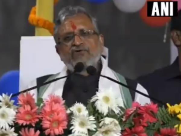 Bihar Deputy CM Sushil Modi in Gaya request to criminals for pitru paksha Bihar Deputy CM Sushil Modi in Gaya request to criminals for pitru paksha