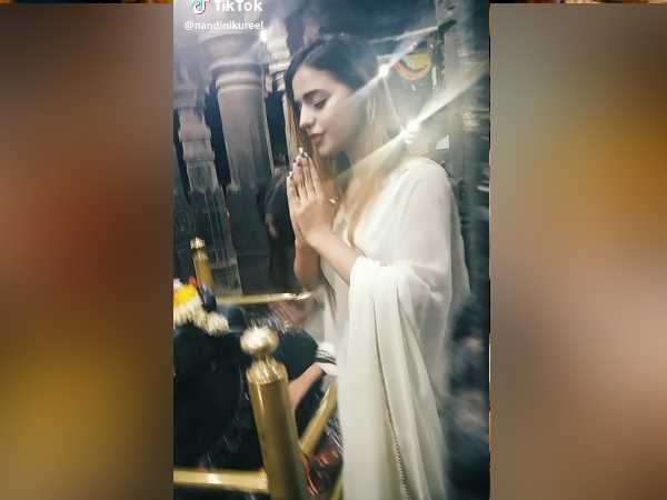 model made her video in Mahakaleshwar Temple, viral on social media model made her video in Mahakaleshwar Temple, viral on social media