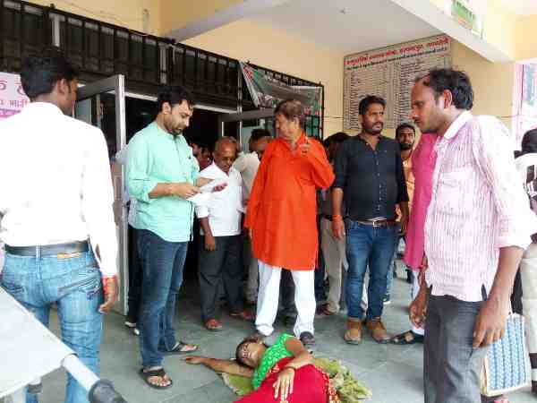 मौके पर नहीं पहुंची एंबुलेस