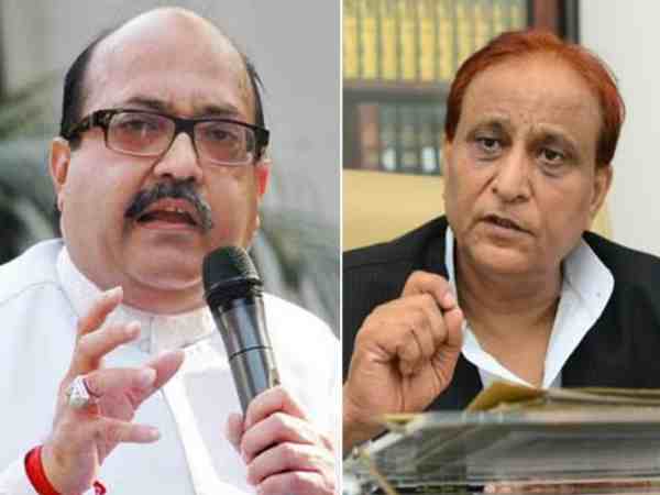 Amar Singh lodged FIR against Azam Khan in Gomti Nagar Thana Amar Singh lodged FIR against Azam Khan in Gomti Nagar Thana