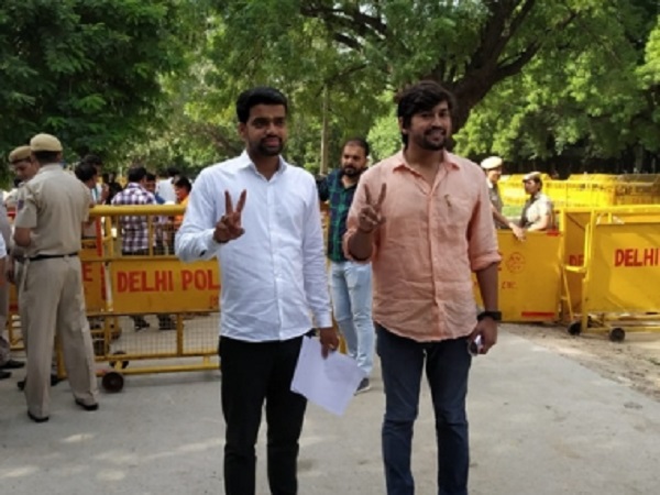 डूसू चुनाव में अध्यक्ष पद पर अंकित ने किया था कब्जा