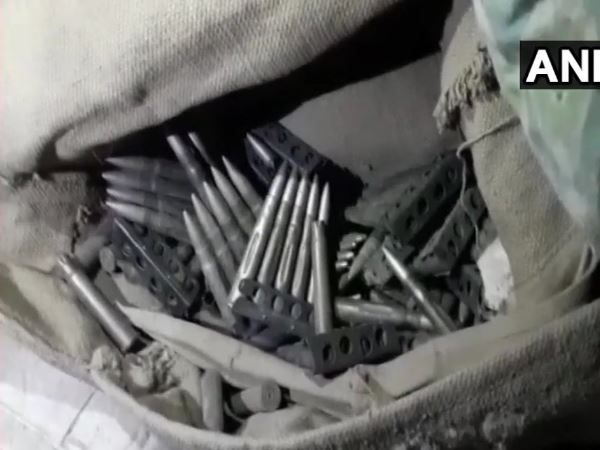lucknow police found bag full of bullets and guns lucknow police found bag full of bullets and guns