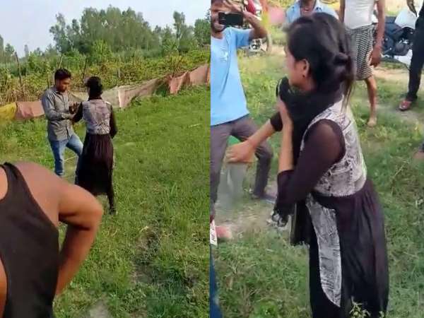 villagers caught couple and beaten them badly video goes viral villagers caught couple and beaten them badly video goes viral