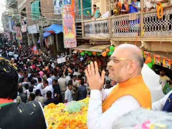many people arrested in amit shah road show in guna rally many people arrested in amit shah road show in guna rally