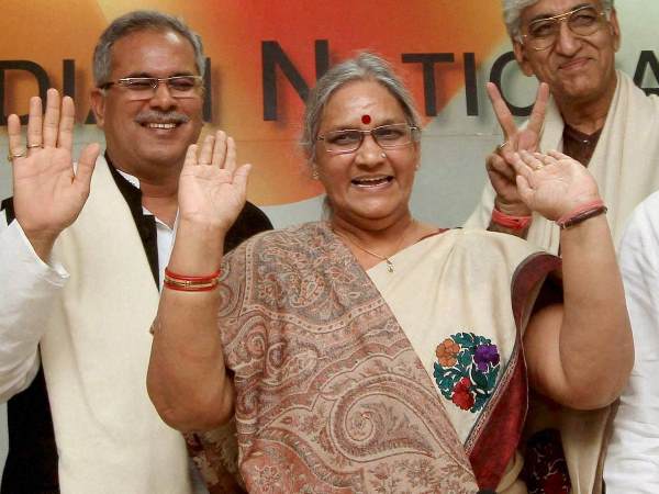 2014 के लोकसभा चुनाव से पहले बीजेपी छोड़कर कांग्रेस में आई