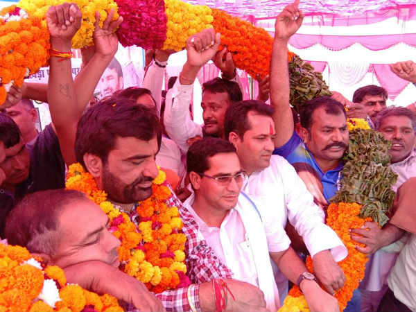 तूफानी प्रचार कर रहे हैं हनुमान बेनीवाल