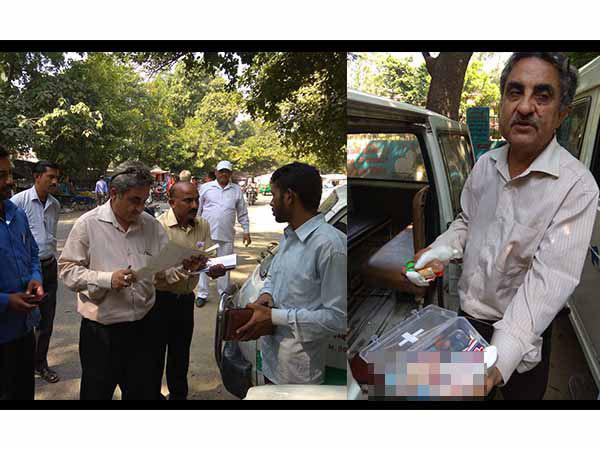 यूपी: सीएमओ ने जांच के दौरान खोला एंबुलेंस का दरवाजा तो रह गए दंग, अंदर भरा पड़ा था ये यूपी: सीएमओ ने जांच के दौरान खोला एंबुलेंस का दरवाजा तो रह गए दंग, अंदर भरा पड़ा था ये