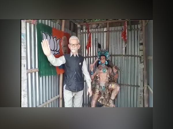 katihar villagers established statue of narendra modi at temple of hanuman katihar villagers established statue of narendra modi at temple of hanuman