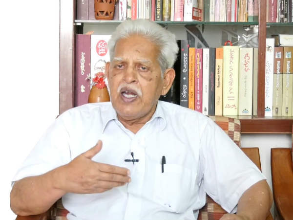 वामपंथी विचारक वरवर राव को 26 नवंबर तक पुलिस हिरासत में वामपंथी विचारक वरवर राव को 26 नवंबर तक पुलिस हिरासत में