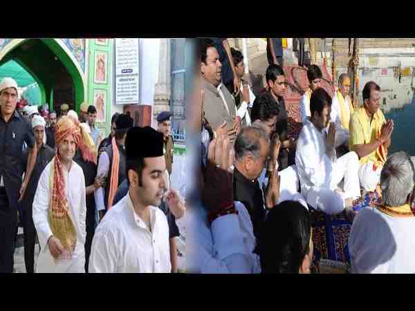 ब्रह्मा मंदिर में की पूजा अर्चना