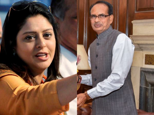 नगमा ने शिवराज सरकार पर दागे तीखे सवाल