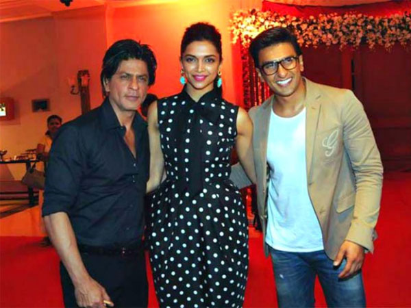 Shah Rukh Khan, Deepika Padukone, Ranveer Singh Shah Rukh Khan, Deepika Padukone, Ranveer Singh