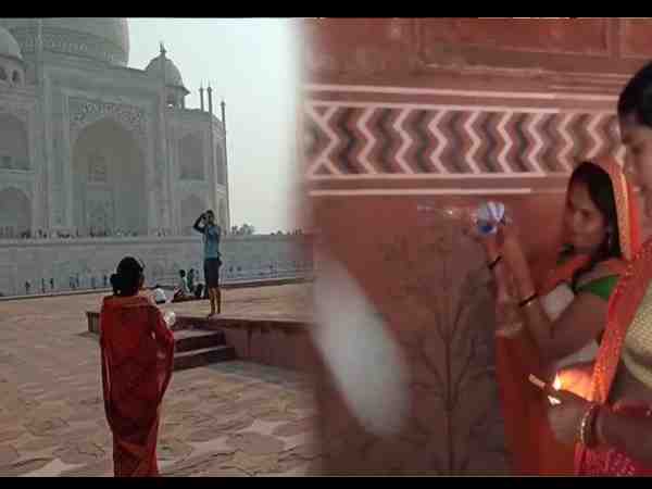 fir registered against three women who perform pooja in tajmahal mosque fir registered against three women who perform pooja in tajmahal mosque